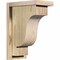 Ekena Millwork Newport Rough Sawn Corbel w/Backplate, Douglas Fir, 6"W x 10"D x 14"H COR06X10X14NEW01RDF - alternate 1
